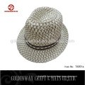 2015 Newly Design fashion cheap Deluxe Paper Braid Fedora